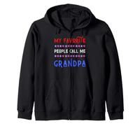 My Favorite People Call Me Grandpa USA Patriotic 4 de Julio Sudadera con Capucha
