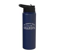 My Favorite People Call Me Grandpa Vintage Stainless Steel Insulated Water Bottle
