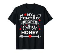 My Favorite People Call Me Honey Mothers Day Funny Gifts Camiseta
