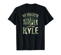 My Favorite People Call Me Kyle Nombre Personalizado Camiseta