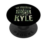My Favorite People Call Me Kyle Nombre Personalizado PopSockets PopGrip Adhesivo