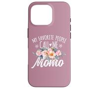 My Favorite People Call Me Momo Floral Birthday Momo Carcasa para iPhone 16 Pro