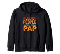 My Favorite People Call Me Pap Funny Father's Day Dad Men Sudadera con Capucha
