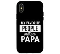 My Favorite People Call Me Papa Carcasa para iPhone X/XS
