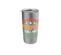 My Favorite People Call Me Papa Father's Day For Papa Vaso térmico de acero inoxidable de doble pared