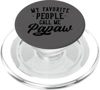 My Favorite People Call Me Papaw Father's Day PopSockets PopGrip para MagSafe