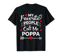 My Favorite People Call Me Poppa Fathers Day Funny Gifts Camiseta