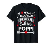 My Favorite People Call Me Poppi Fathers Day Funny Gifts Camiseta