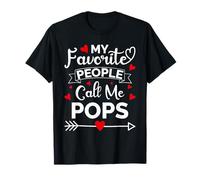 My Favorite People Call Me Pops Fathers Day Funny Gifts Camiseta