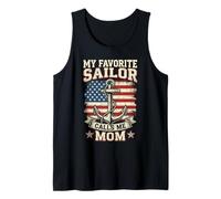 My Favorite Sailor Calls Me Mom Mom Camiseta sin Mangas