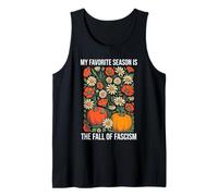 My Favorite Season is Fall of Fascism Resist No King America Camiseta sin Mangas