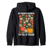My Favorite Season is Fall of Fascism Resist No King America Sudadera con Capucha