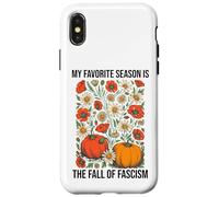 My Favorite Season is The Fall Fascism No Kings in America Carcasa para iPhone X/XS