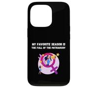 My Favorite Season Is The Fall of The Patriarchy Protest Carcasa para iPhone 13 Pro