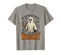 My Favorite Spirit Is Whiskey Funny Ghost Halloween Costume Camiseta