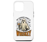 My Favorite Spirit Is Whiskey Funny Ghost Halloween Costume Carcasa para iPhone 12 Pro MAX