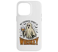 My Favorite Spirit Is Whiskey Funny Ghost Halloween Costume Carcasa para iPhone 14 Pro MAX