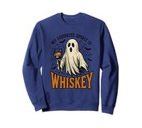 My Favorite Spirit Is Whiskey Funny Ghost Halloween Costume Sudadera