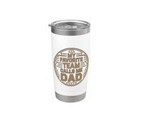 My Favorite Team Call Me Daddy Vaso térmico de acero inoxidable de doble pared
