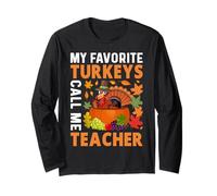 My Favorite Turkeys Call Me Teacher Thanksgiving Thankful Manga Larga