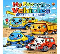 My Favorite Vehicles Coloring Book: Coloring Book for children