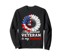 My Favorite Veteran Is My Husband Sudadera