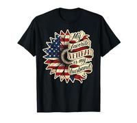 My Favorite Veteran Is My Husband Veterans Day Veteran Wife Camiseta