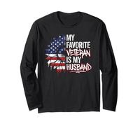 My Favorite Veteran Is My Husband Veterans Day Veteran Wife Manga Larga