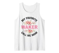 My Favorite Waker Call Me Mom Wakeboard Wakeboard Waker Camiseta sin Mangas