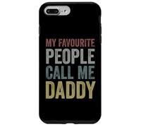 My Favourite People Call Me Daddy - Cool Retro Father's Day Carcasa para iPhone 7 Plus/8 Plus