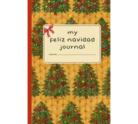 My Feliz Navidad Journal: A 6x9 Festive Notebook | 120 Lined Pages | Christmas Tree Knit & Colorful String Lights | Christmas Gifts Under $10