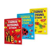 My Finger Painting Book Series 3-6 años de edad Mejora de habilidades motoras finas