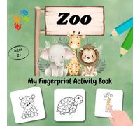 My Fingerprint Activity Book Zoo