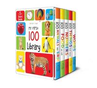 My First 100 Library: Set of Early Learning Board Books for Kids/Children Homeschool, Preschool, Baby/Toddler