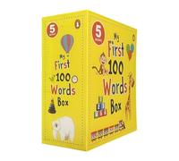 My First 100 Words Box Set: 100 Foods We Eat, 100 Things That Move, 100 Words We Read, 100 Numbers To Count & 100 Animals and Birds - Five Essential Early Learning Board Books (5-Book Set)