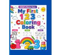 My first 123 coloring book