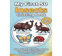 My First 50 Insects Coloring Book