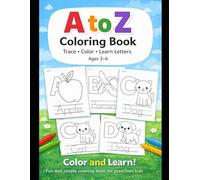 My First A to Z Coloring Book