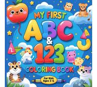 My First ABC 123 Coloring book: ABC Kids coloring Book