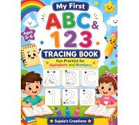 My First ABC and 123 Tracing Book: Learn Letters A-Z and Numbers 1-10 with Fun Tracing Activities