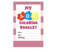 My First ABC Coloring Book - For Toddlers. Color and Learn Alphabets ( Kids Coloring Book ). A is for Avacado! (Kathy Karla Coloring Book Series)