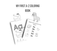 My First ABC Coloring Book: Fun Alphabet Coloring & Matching Games for Kids Ages 3-5
