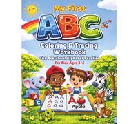My First ABC Coloring & Tracing Workbook: Fun Preschool Alphabet Practice for Kids Ages 3-5 (Jai Verity Learning Series)