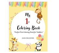 My First ABC colouring book for toddlers: Simple and Fun Alphabet Coloring pages for age 1-4