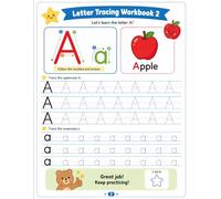 My First ABC Learning Series Book 2 Letter Tracing: 26 Dotted Tracing Pages for Preschool & Kindergarten Kids Ages 3-6 Capital & Lowercase Letter Practice Workbook