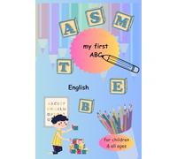 My first ABC- learning to write the Alphabet - English: Learn the ABC - book for early learning - BeLu