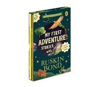 My First Adventure Stories: Ruskin Bond Boxset (Set of 4) | Thrilling, Illustrated Adventure Stories of Courage, Curiosity & Exploration | Perfect for ... Reading and Classroom Storytelling | Ages 7+