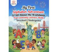 My First Alphabet Adventure & All About Me Workbook: A Preschool Learning and Tracing Activity Book for Early Learners