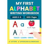 My First Alphabet Writing Workbook for Kids Ages 3-5: Learn to Write Uppercase & Lowercase Letters | ABC Tracing Practice for Preschool & Kindergarten (My First Learning)