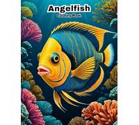 My First Angelfish Coloring Book: Big & Simple Fish Art for Little Hands!